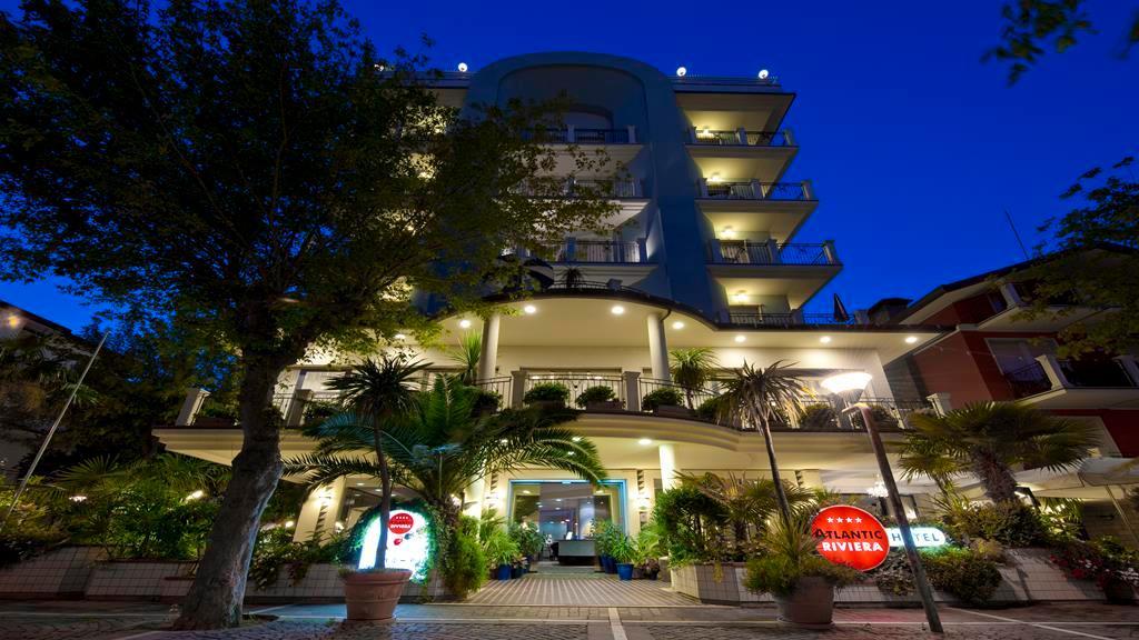 Hotel Atlantic Riviera Mare Misano Adriatico Exteriör bild